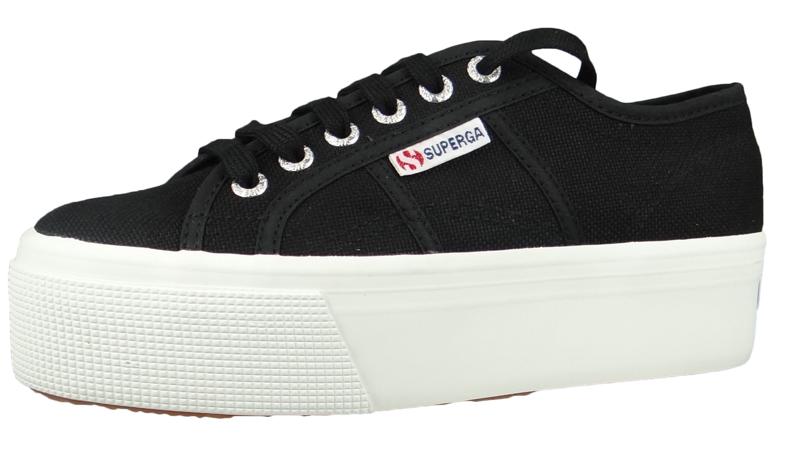 S9111LW F83 Black-Fwhite Sneaker