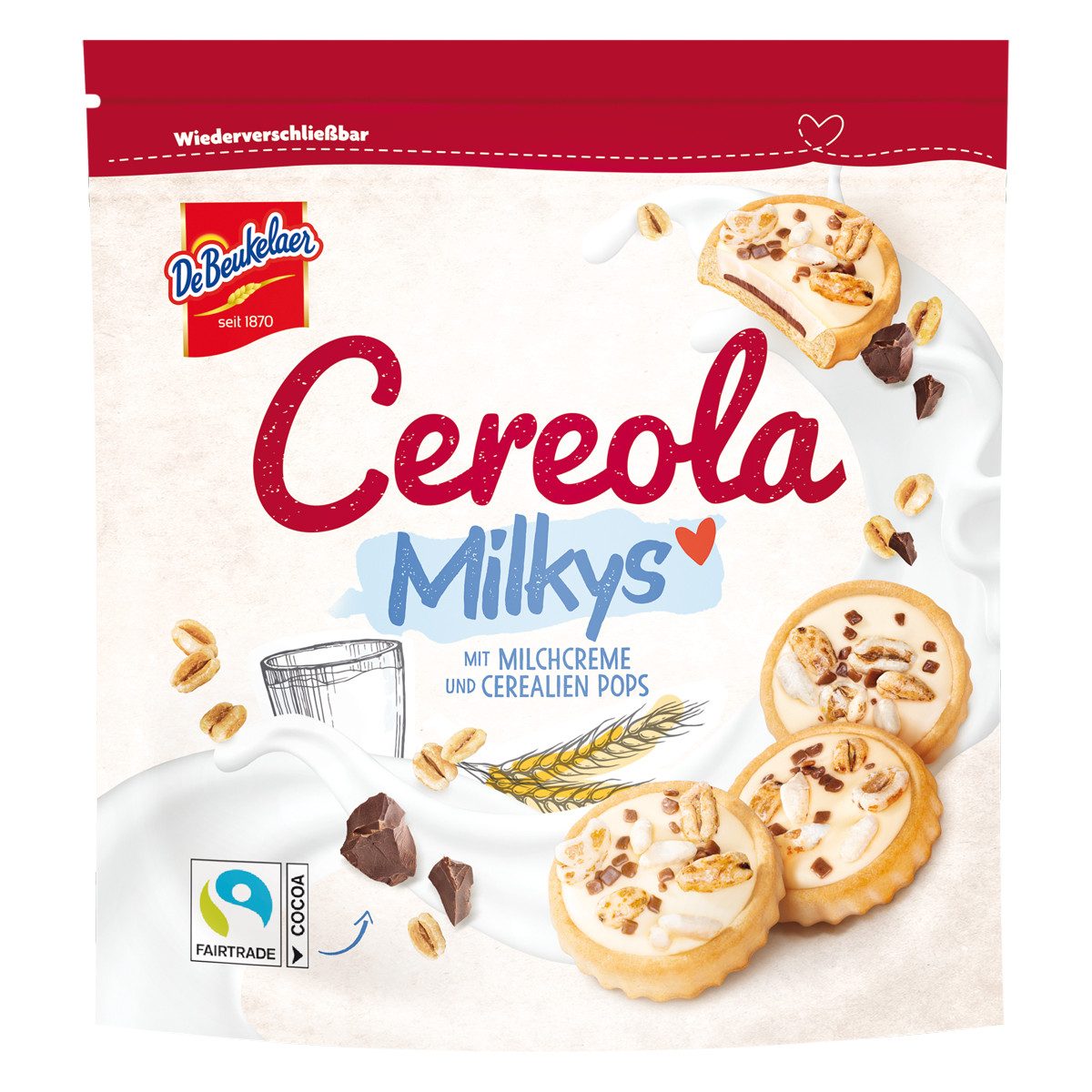 De Beukelaer Kekse, De Beukelaer Cereola Milkys