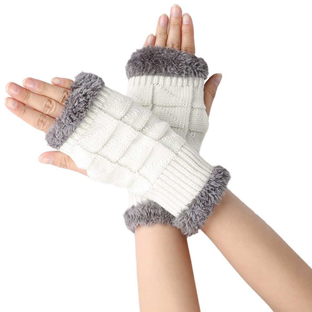 Coonoor Strickhandschuhe Klassisch mit Fleece Futter,Warme günstig online kaufen