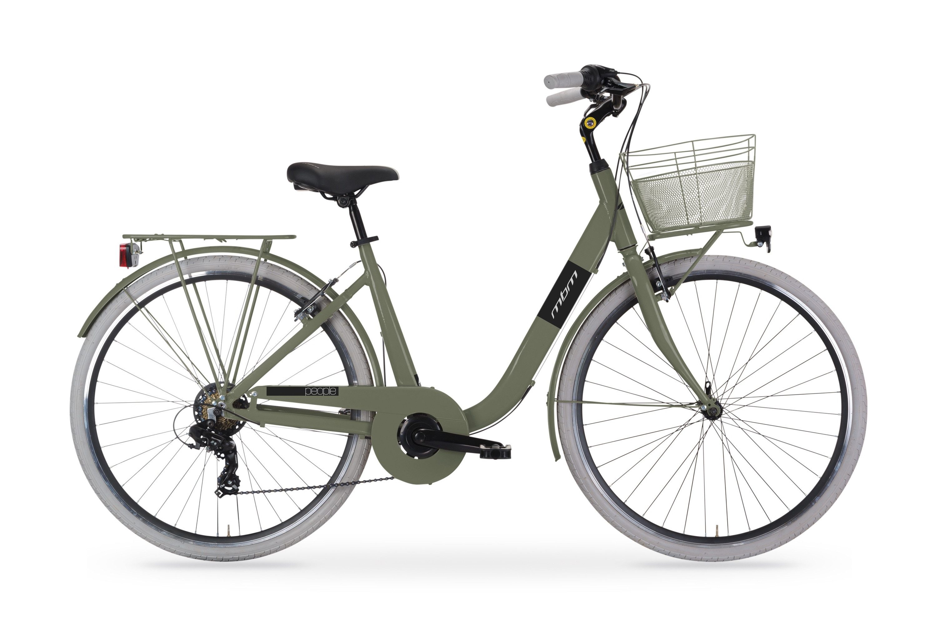 MBM Cityrad, 7 Gang Shimano, SHIMANO 7-Gang Kettenschaltung, Citybike 28 Zoll PEOPLE