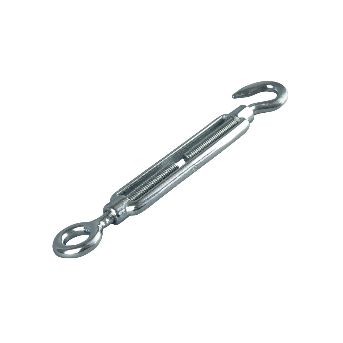 LYSEL® Zurrgurt Spannschraube Stahlseil Spanner mit Haken und Öse M6 (1-St) 90 mm [L]