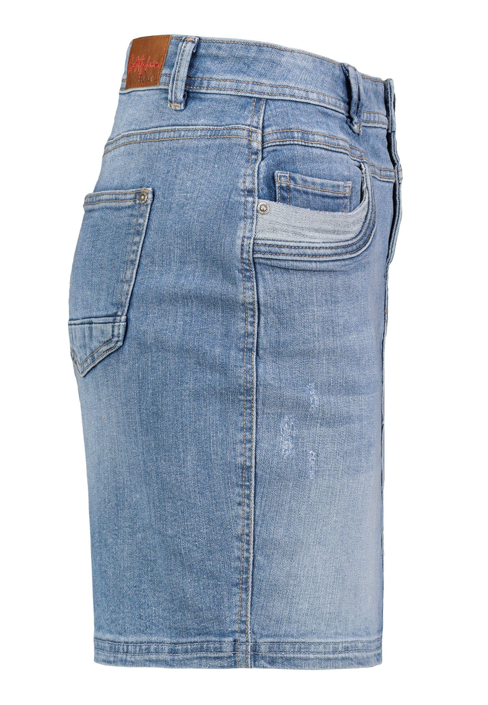 SUBLEVEL Jeansrock Damen Jeans rock Rock günstig online kaufen