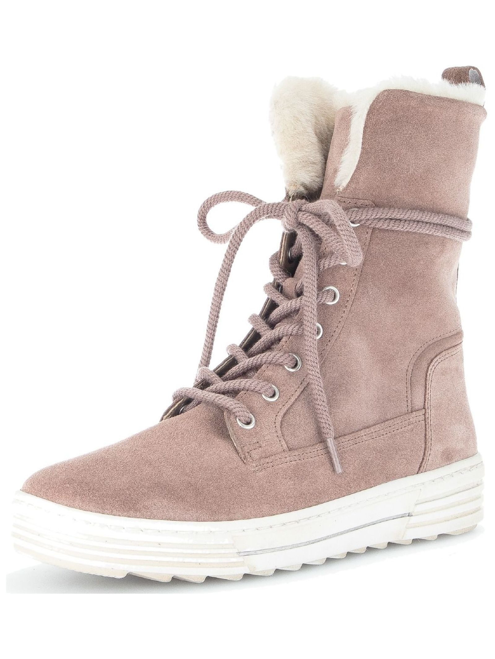 Gabor Gabor Stiefelette Veloursleder Schnürstiefelette