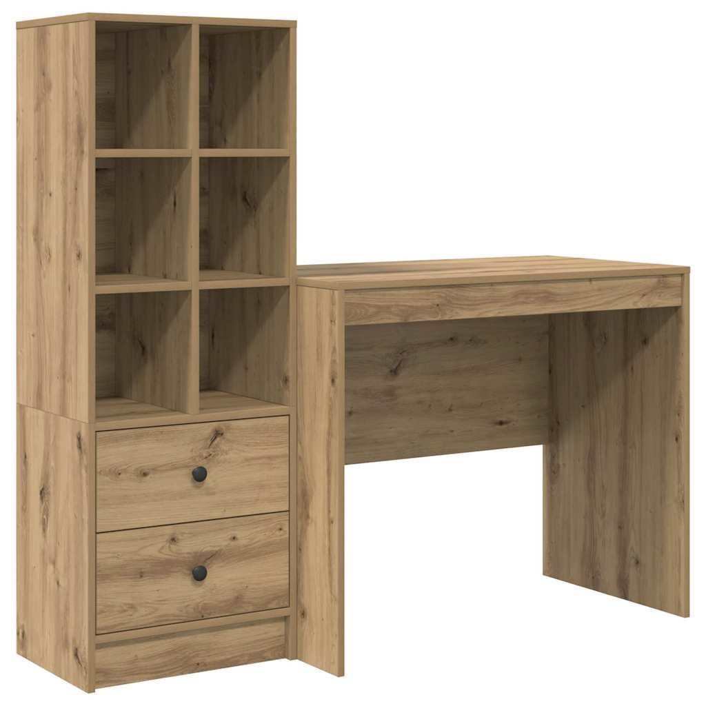 vidaXL Sideboard Schreibtisch mit Stauraum 2 günstig online kaufen