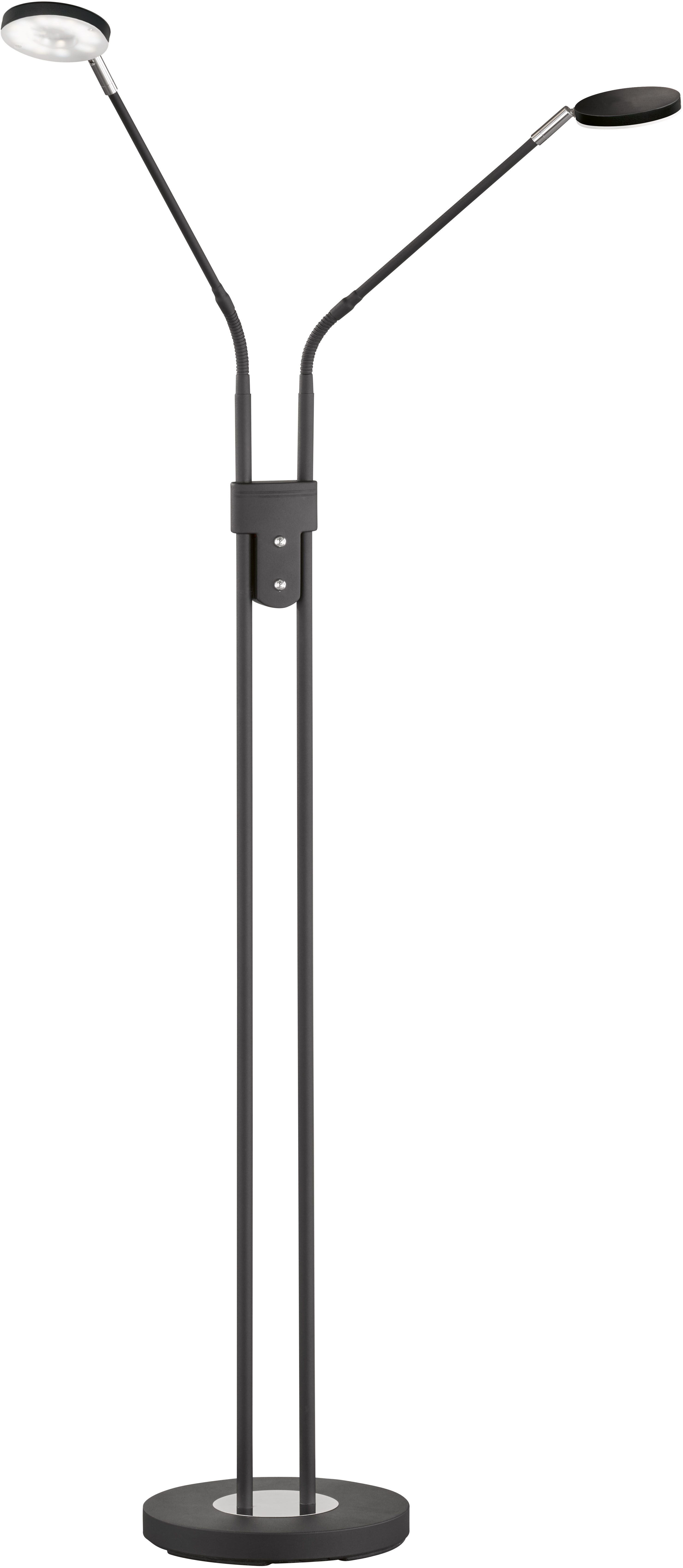 easy! BY FHL Stehlampe Luna, Dimmfunktion, LED fest integriert, warmweiß - kaltweiß