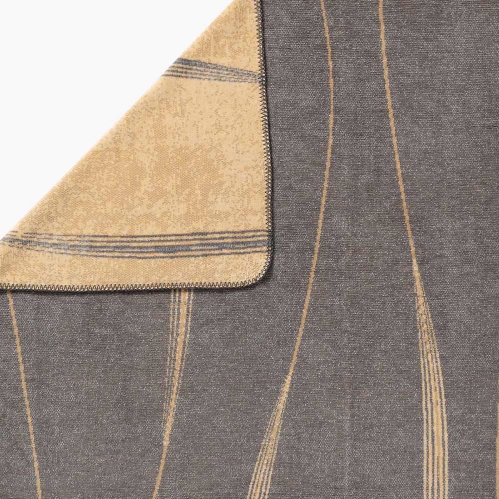 Wohndecke Estella Wohndecke Kuscheldecke 150x200 cm Caja anthrazit 8620-920, Estella, für Sommer und Winter