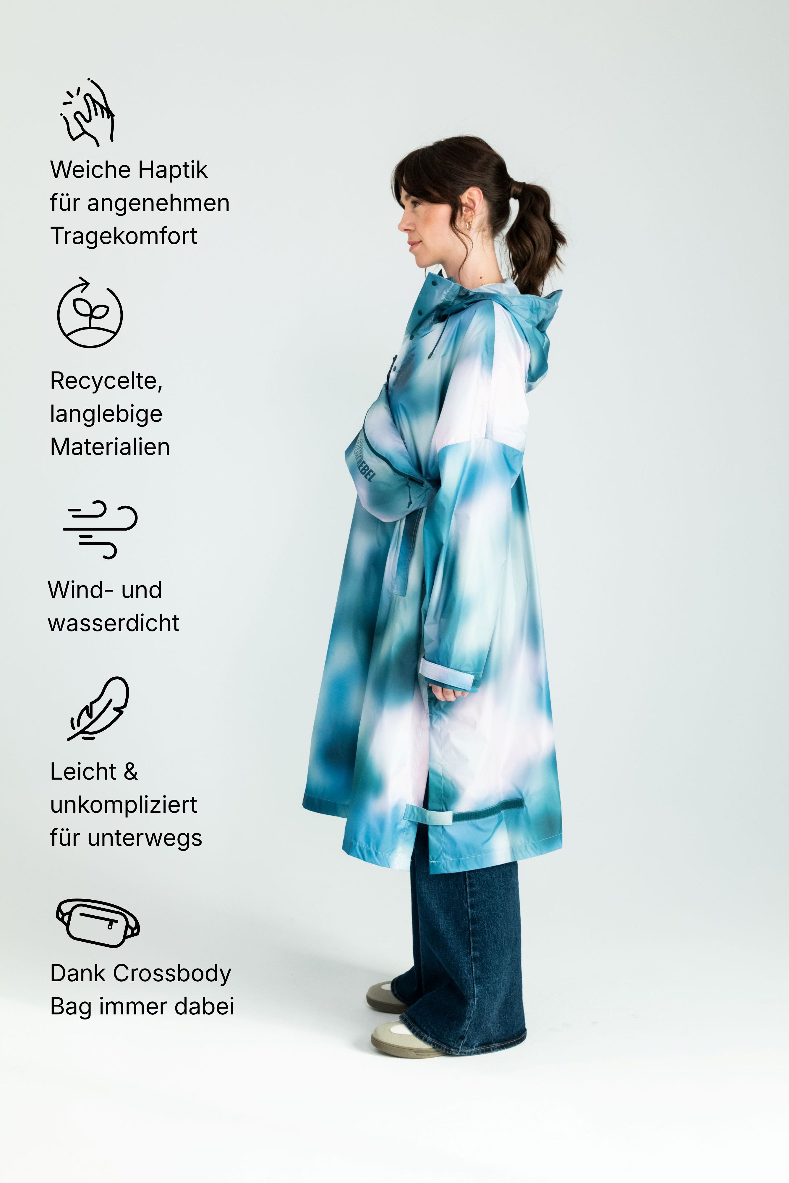 RAINREBEL Regenponcho AURA