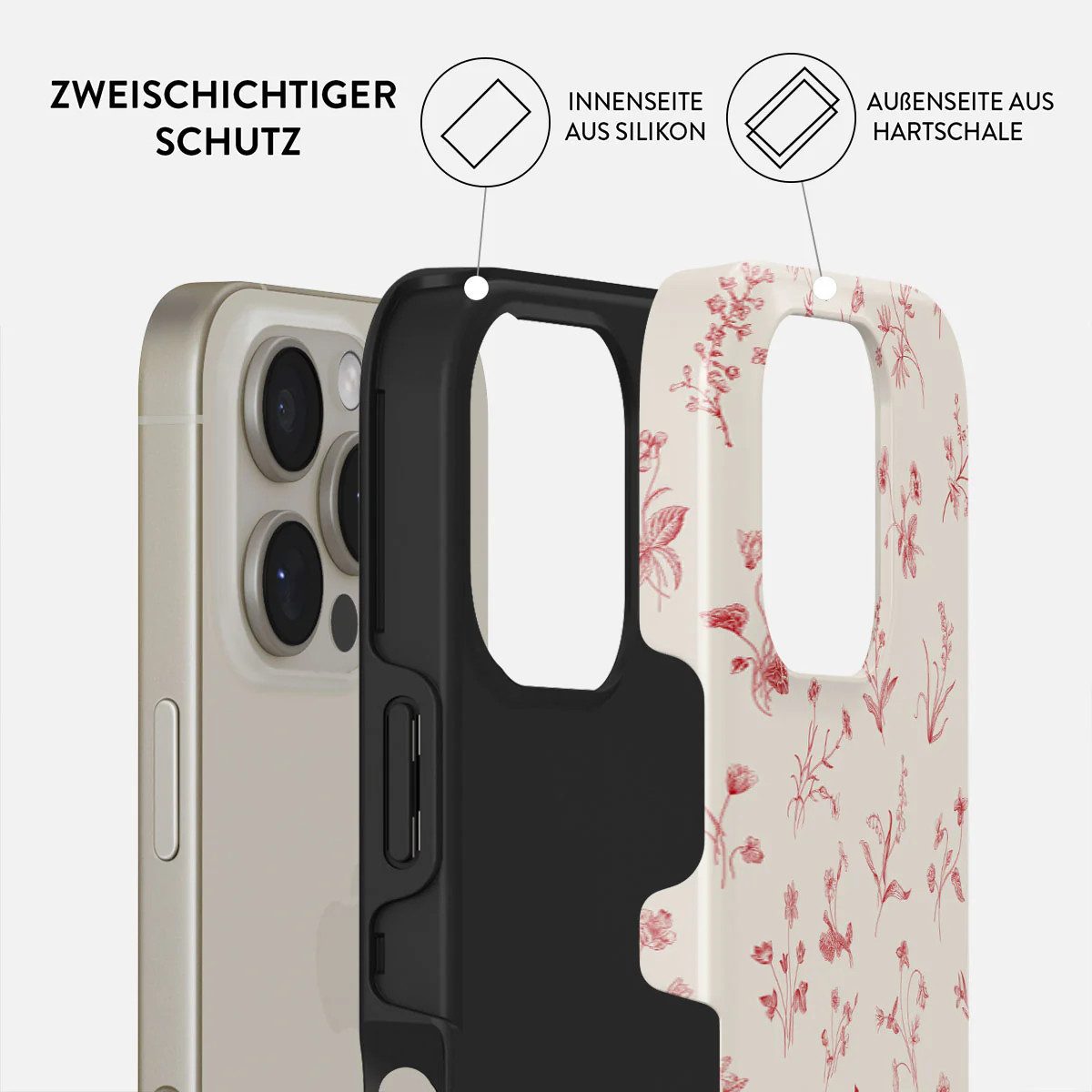 BURGA Handyhülle Tough MagSafe Case Prairie iPhone 16 Pro