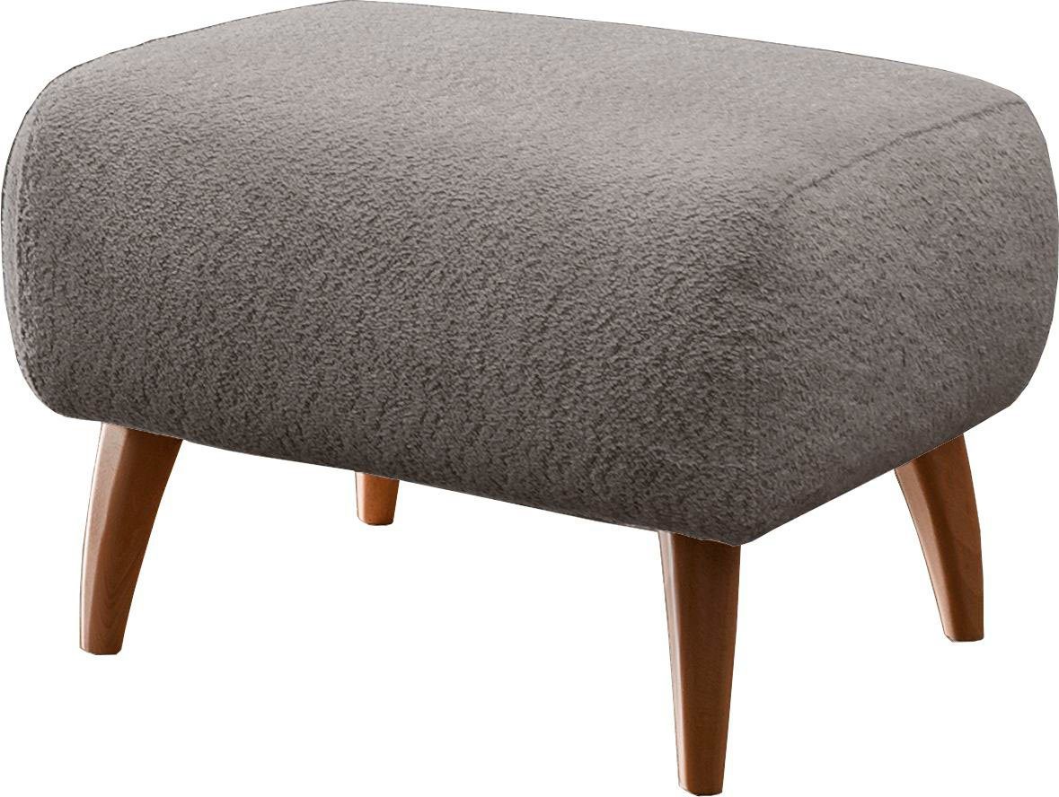 Home affaire Hocker Baggio, mit Holzfüßen