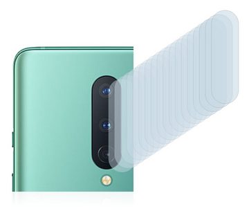 Savvies Schutzfolie für OnePlus 8 (NUR Kameraschutz), Displayschutzfolie, 18 Stück, Folie klar