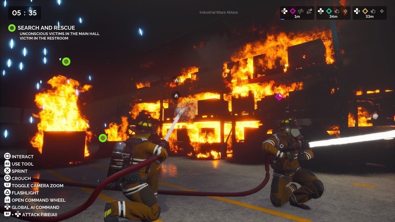 Firefighting Simulator - The Squad PlayStation 5