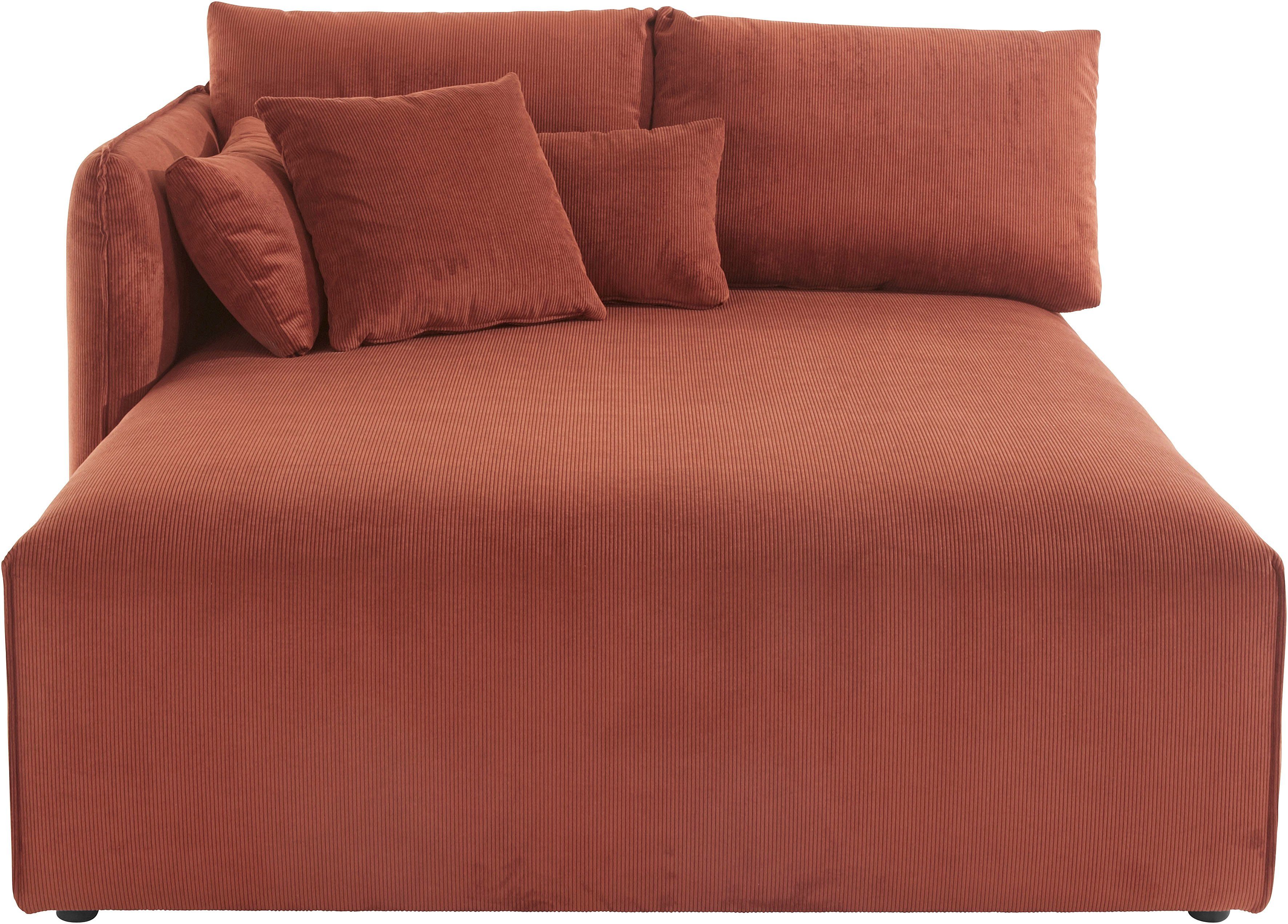 OTTO home Ottomane Nöre, Lounge-Modul - zum eigenen Zusammenstellen, Breite 138cm, Tiefe 168cm