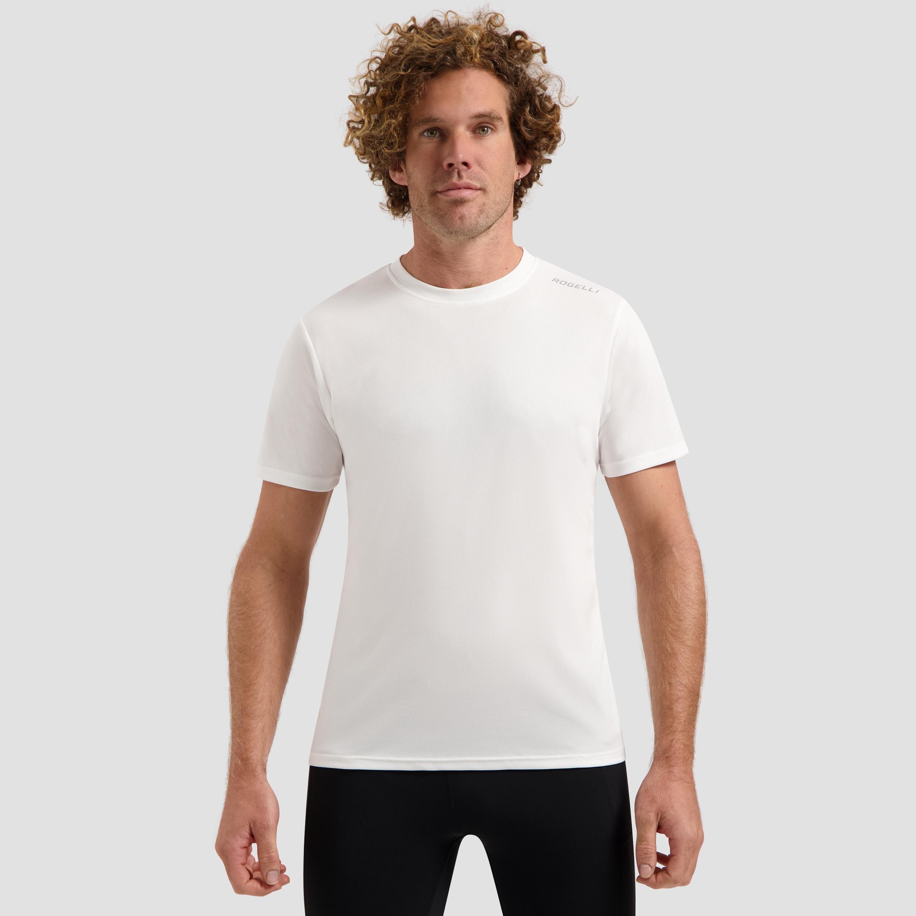 Rogelli Funktionsshirt Herren Laufshirt 2er-Pack Kurzarmshirt