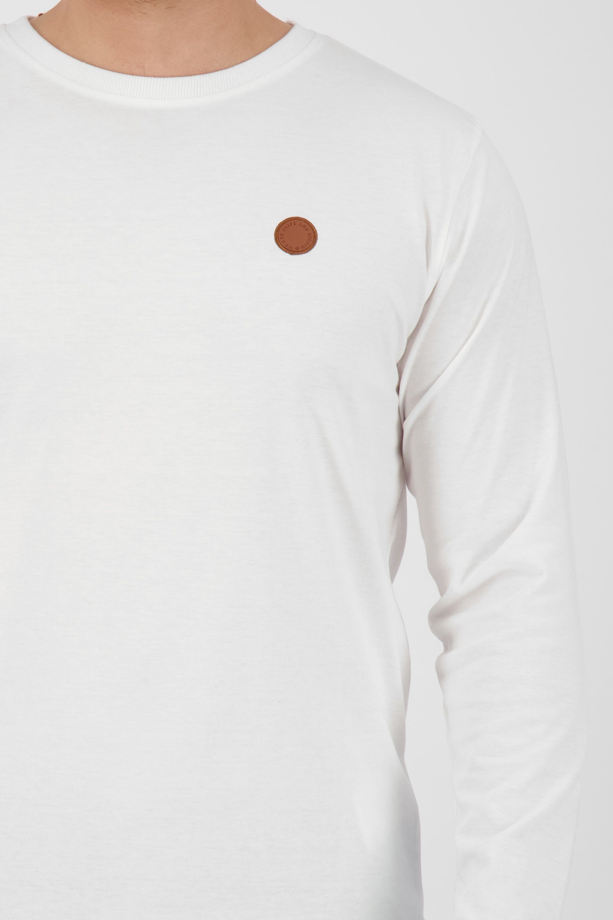 Kickin A AlexAK Langarmshirt & Longsleeve Langarmshirt Herren white Alife