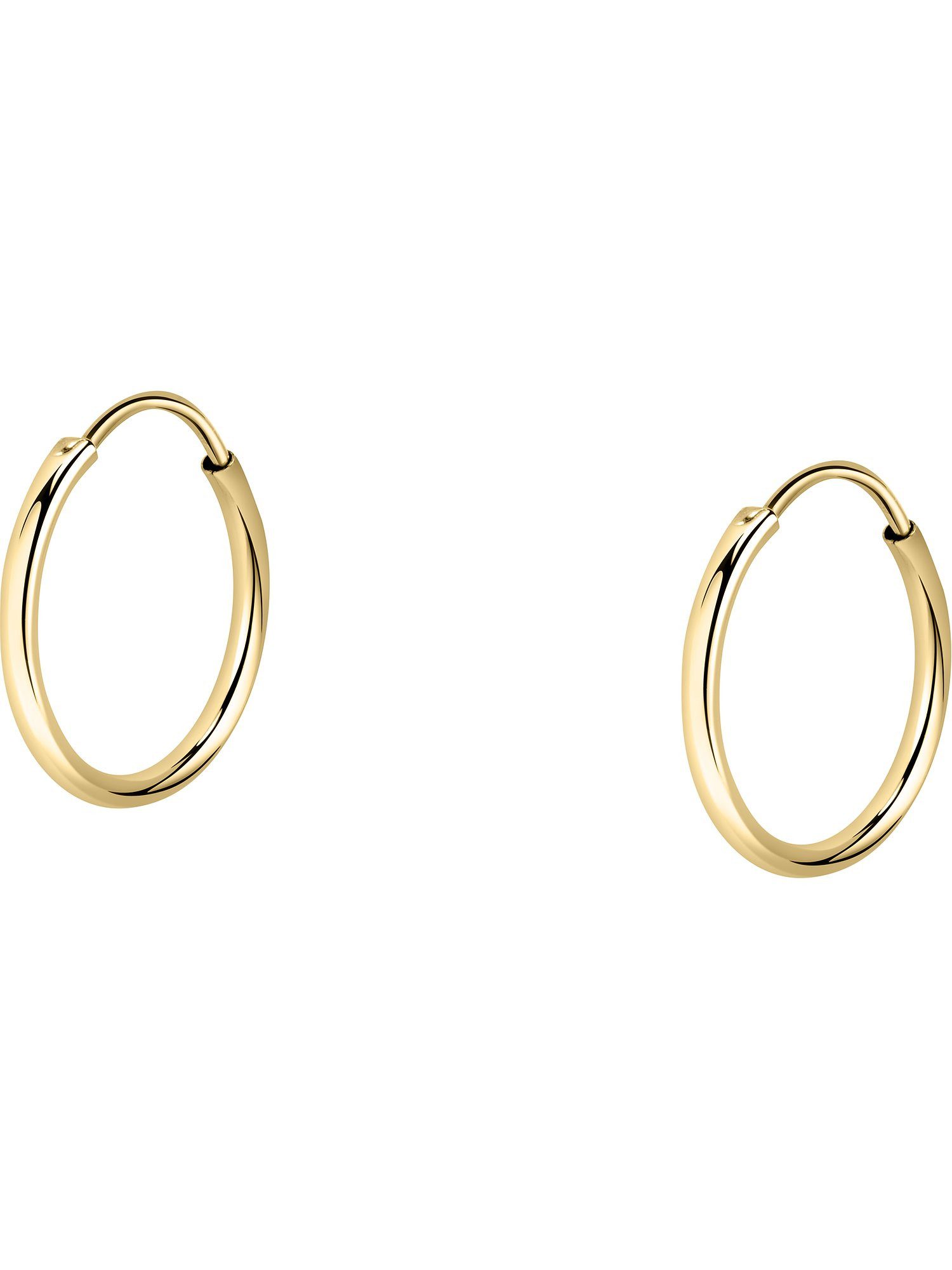FAVS Paar Creolen FAVS Damen-Creolen 375er Gelbgold (Paar)