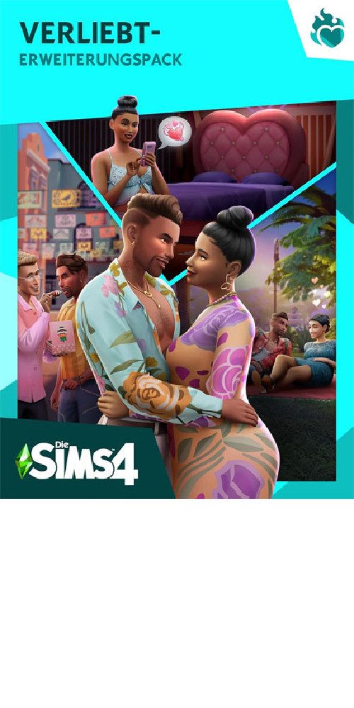 Sims 4 - Verliebt - Erweiterungspack (Code in a Box) PC