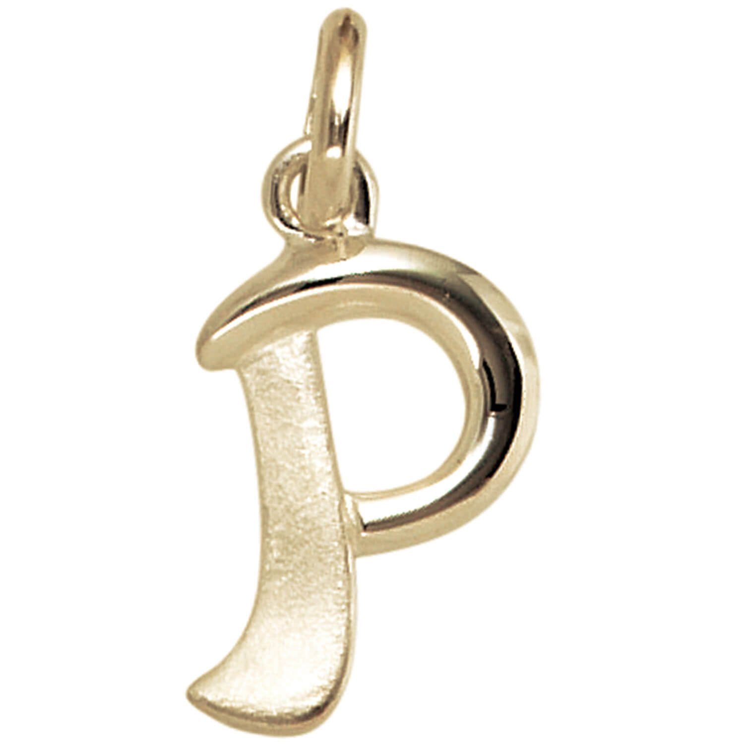 Schmuck Krone Kettenanhänger Anhänger Buchstabe P günstig online kaufen