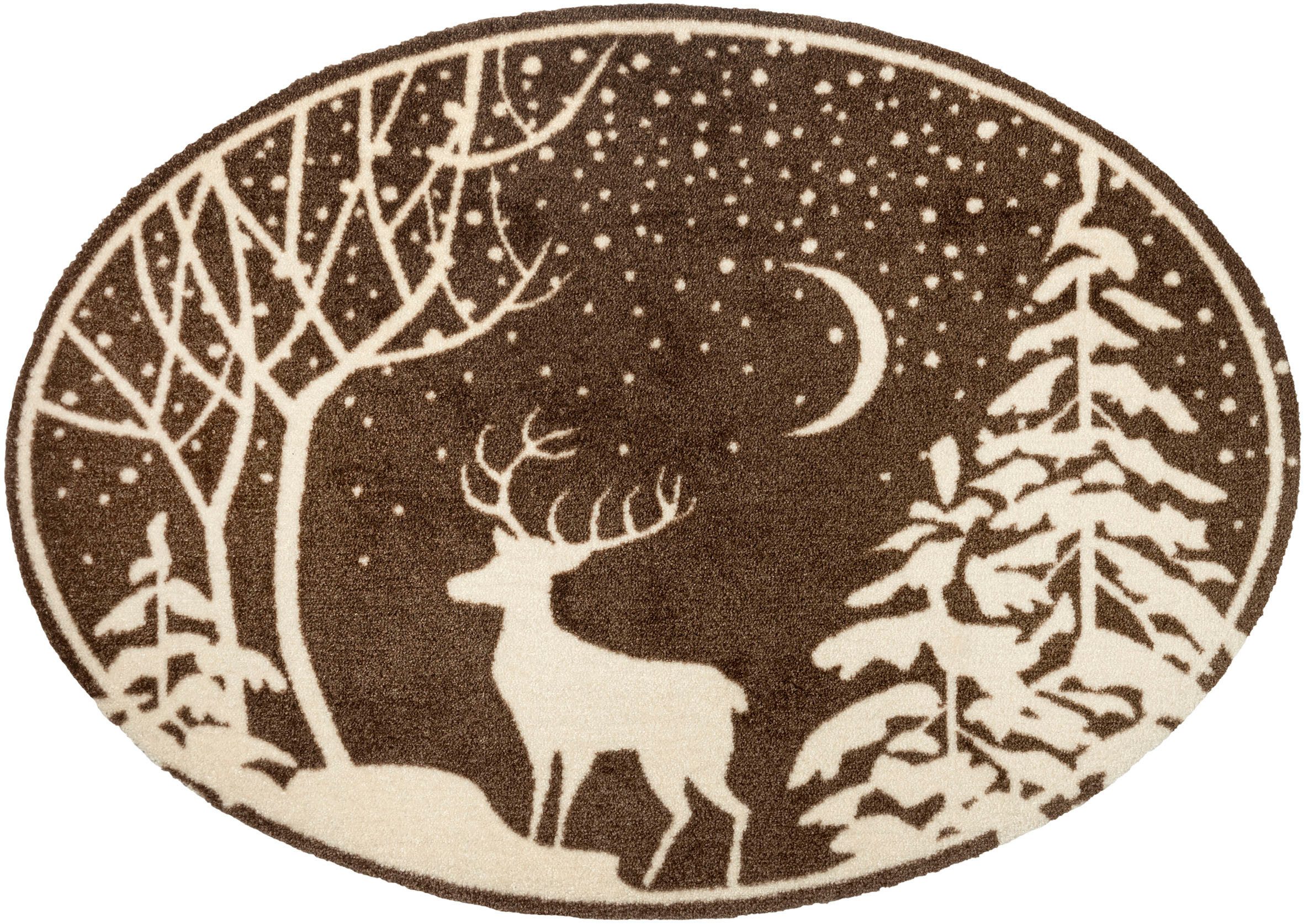 wash+dry by Kleen-Tex Fußmatte In the Moonlight, rechteckig, Höhe: 8 mm günstig online kaufen