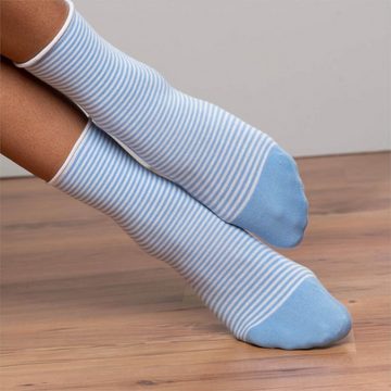 LIVING CRAFTS Socken ALEXIS Mittelhoher Schaft mit leicht eingerolltem Abschluss
