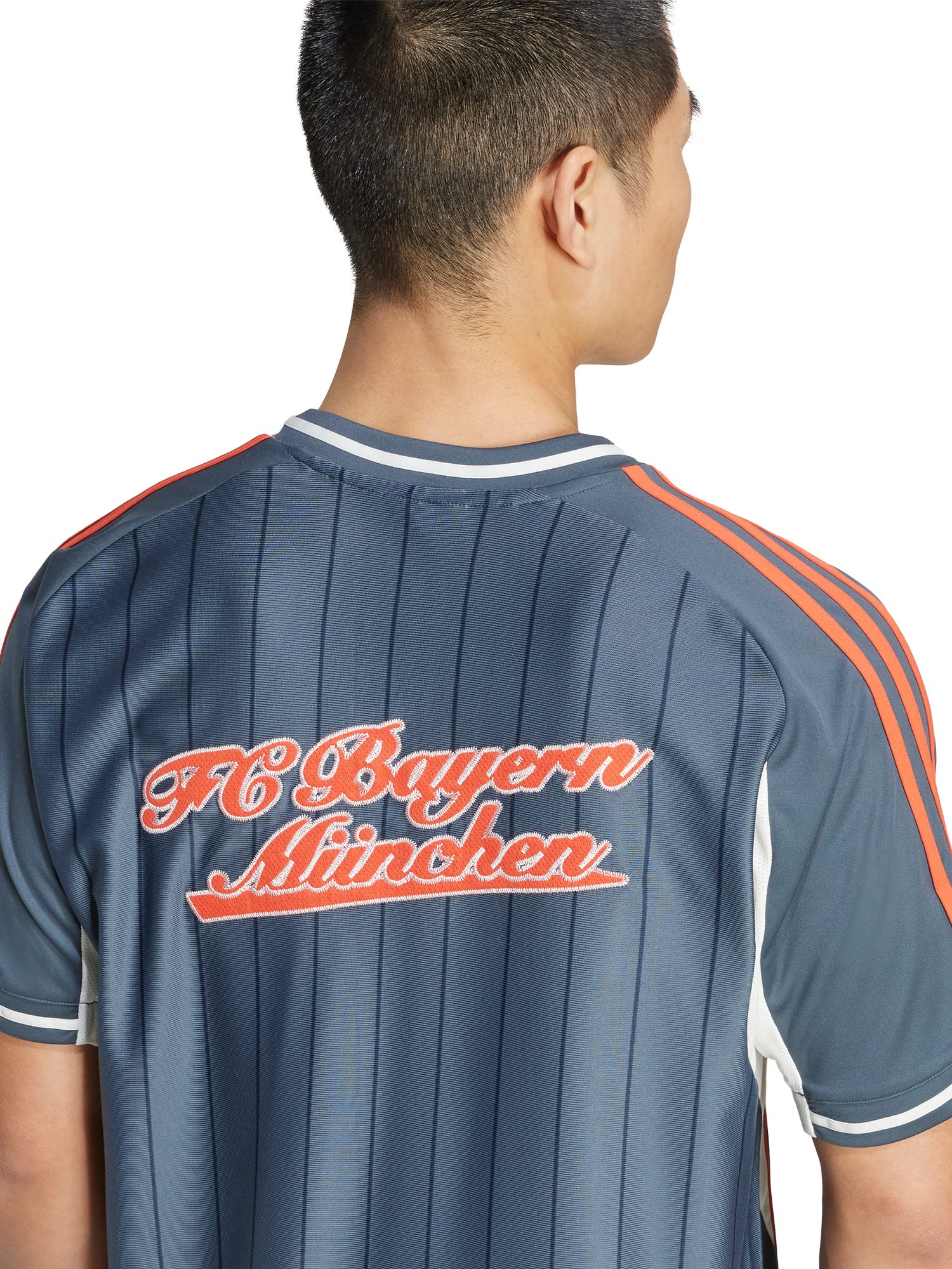 adidas Performance T-Shirt FC Bayern München, Baseballshirt US, Unisex, Navy