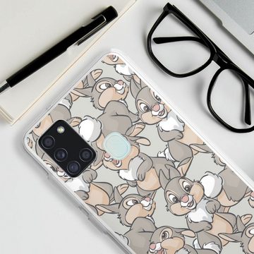 DeinDesign Handyhülle Disney Klopfer Bambi Thumper Pattern, Samsung Galaxy A21s Silikon Hülle Bumper Case Handy Schutzhülle