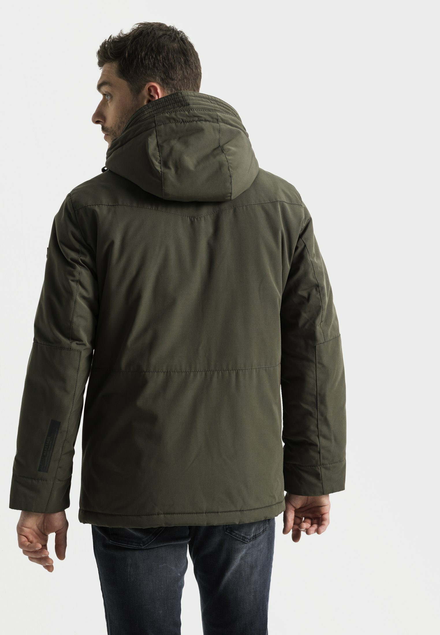 Winter camel Parka Parka Oliv active