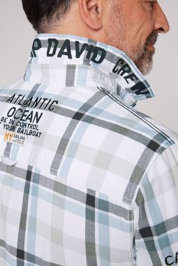 CAMP DAVID Langarmhemd aus Baumwolle