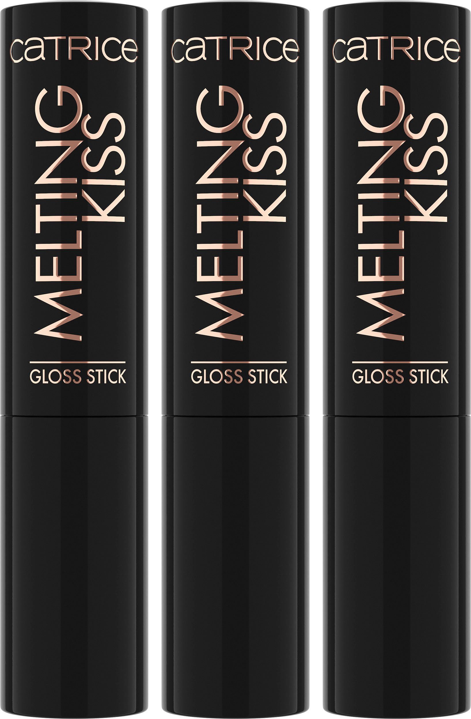 Catrice Lippenstift Catrice Melting Kiss Gloss Stick, 3-tlg. strong connection | Lippenstifte