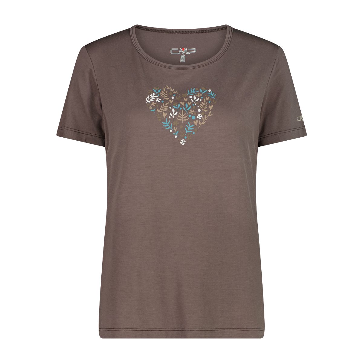 CMP T-Shirt Damen Bamboo T-Shirt toffee