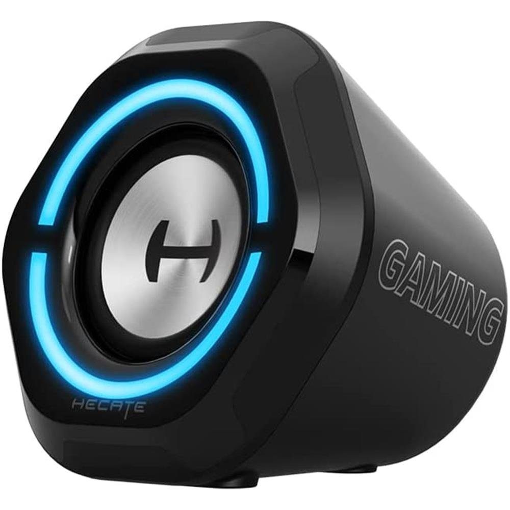Edifier® Schwarz RGB W, 5 Gaming-Lautsprecher Inline G1000 Remote) Stereo (Bluetooth, Lighting,
