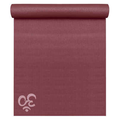 Yogistar Yogamatte Yogamatte Basic OM (Standard, 1-St., Standard), Rutschfeste Yogamatte mit dezentem OM-Symbol