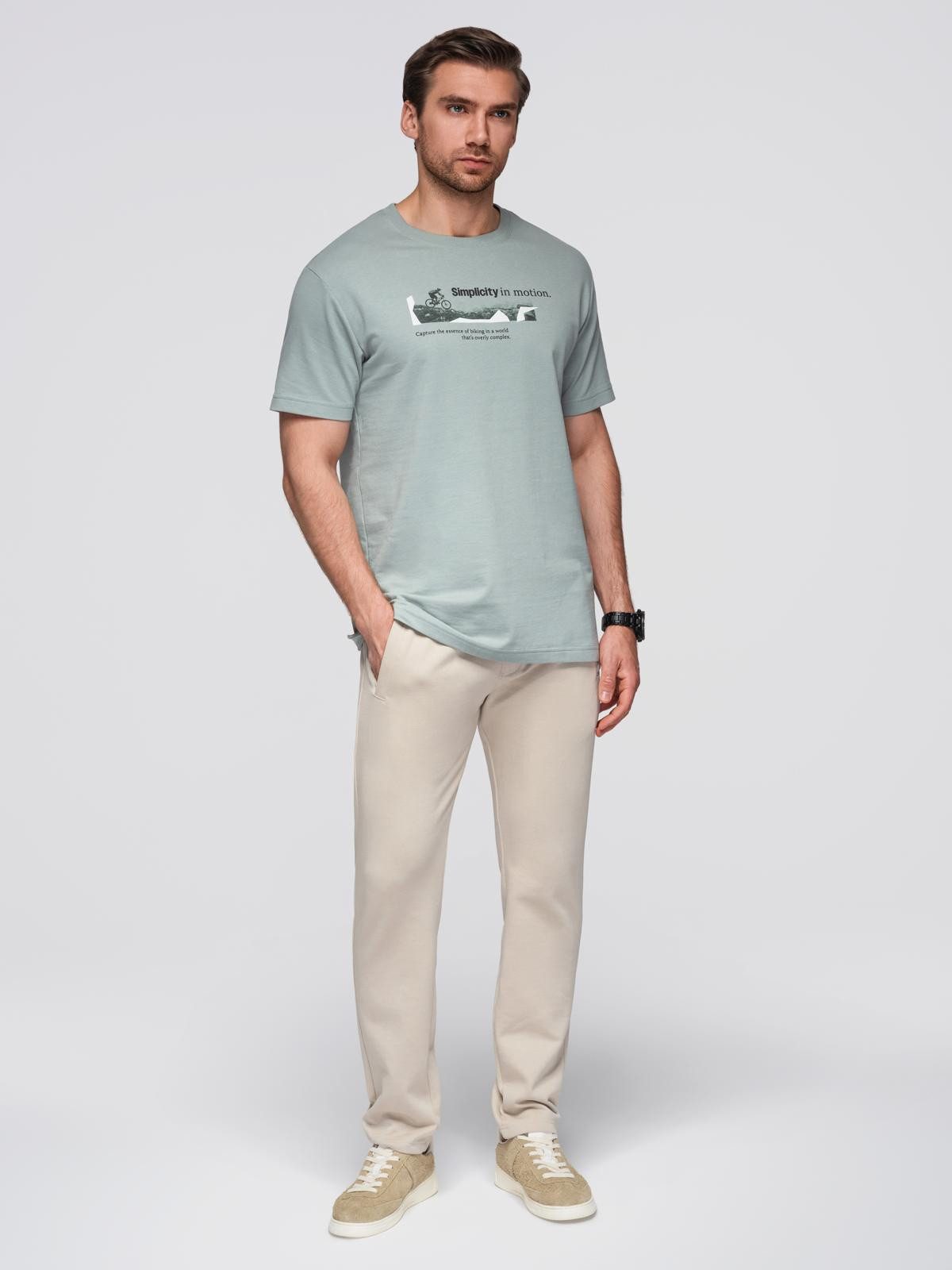 OMBRE Sweathose Herren Sweathose mit geradem Bein günstig online kaufen