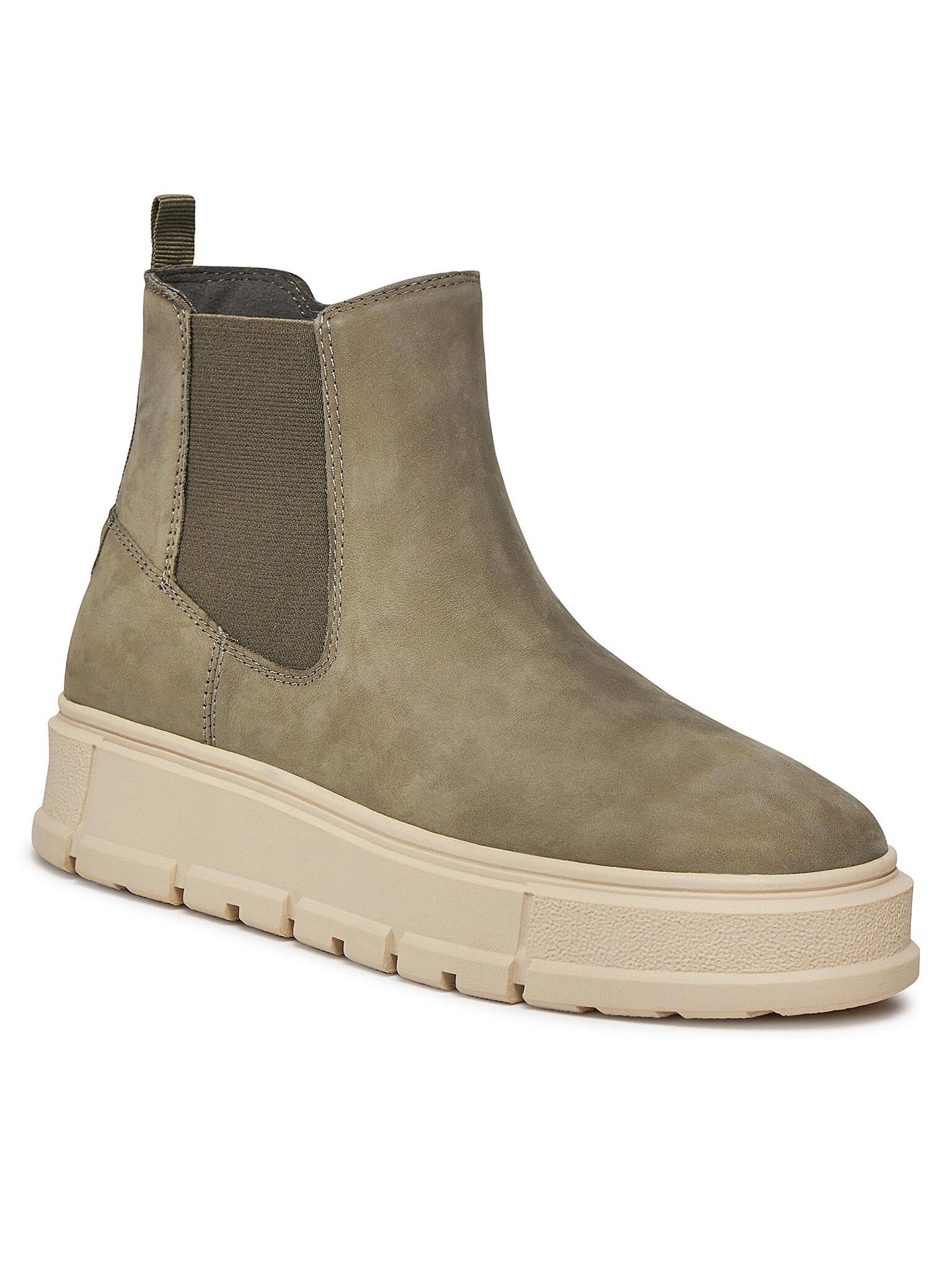 Stiefeletten 9-25427-41 Khaki Nubuc 771 Stiefelette