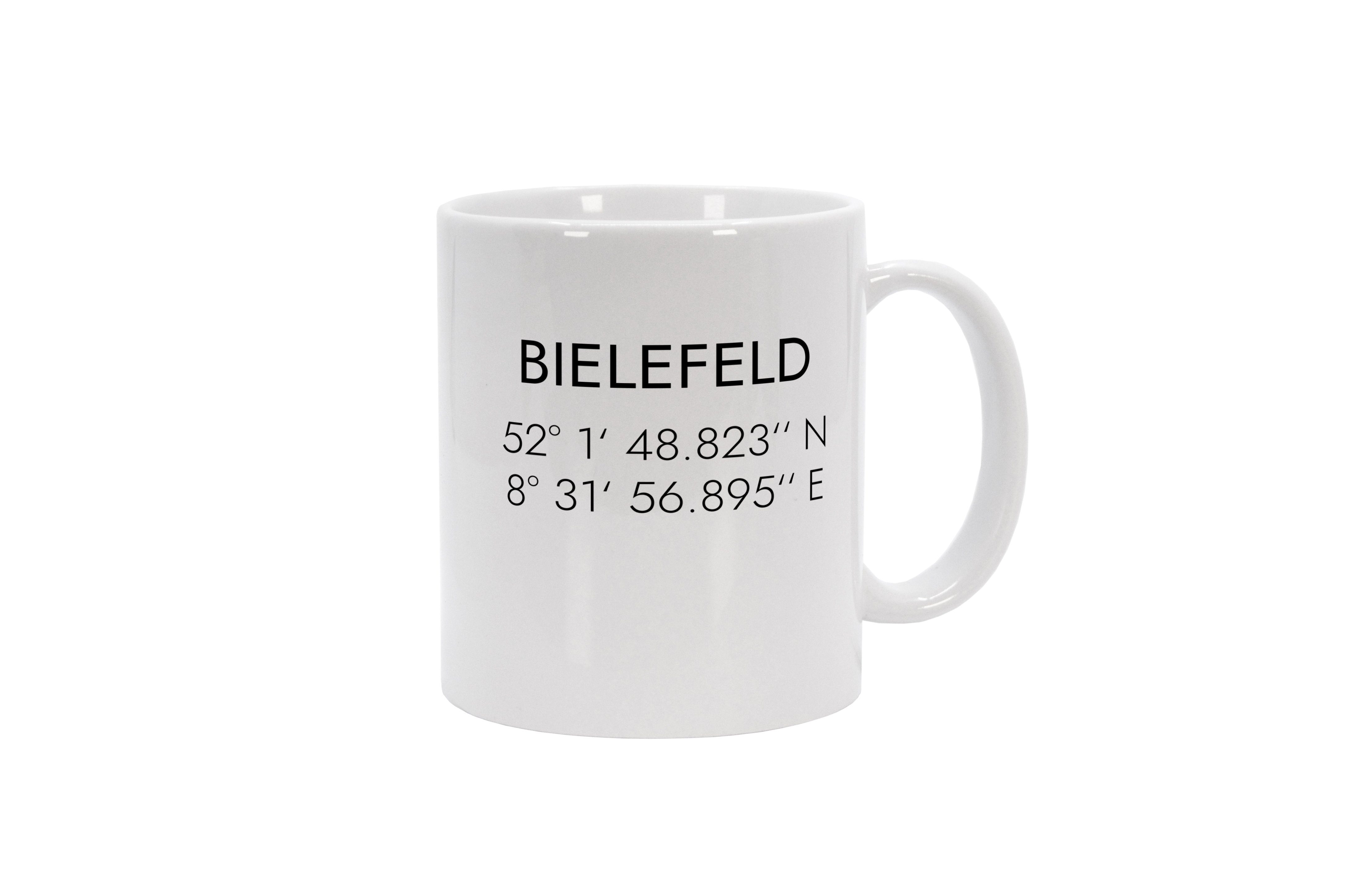 MOTIVISSO Tasse Bielefeld Koordinaten #1