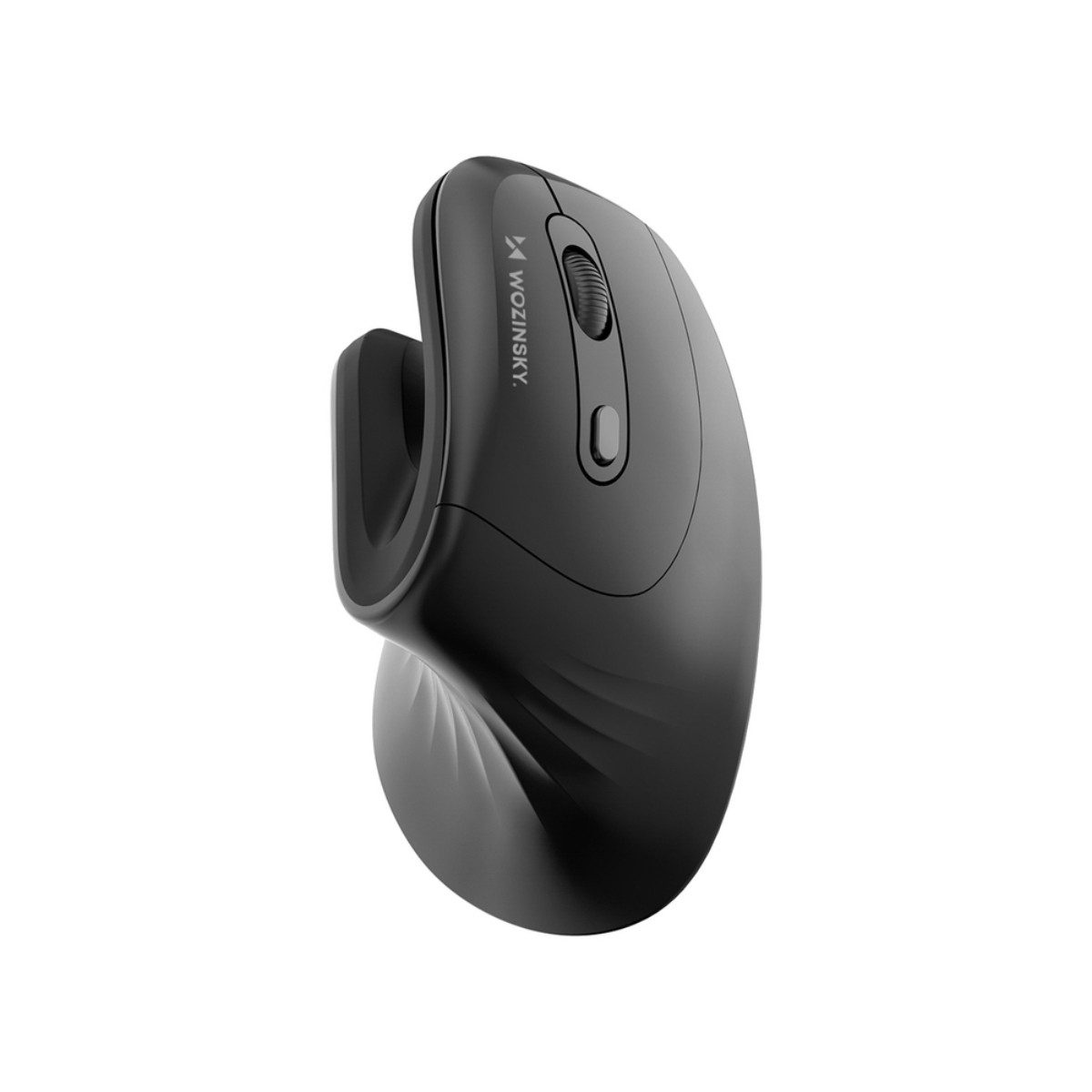 Wozinsky WWM-1076 ergonomische Maus (2,4 GHz Funk, Kabellos, USB-A-Empfänger, 125 dpi, 60° Vertikaldesign, 3600 DPI und leise Tasten)