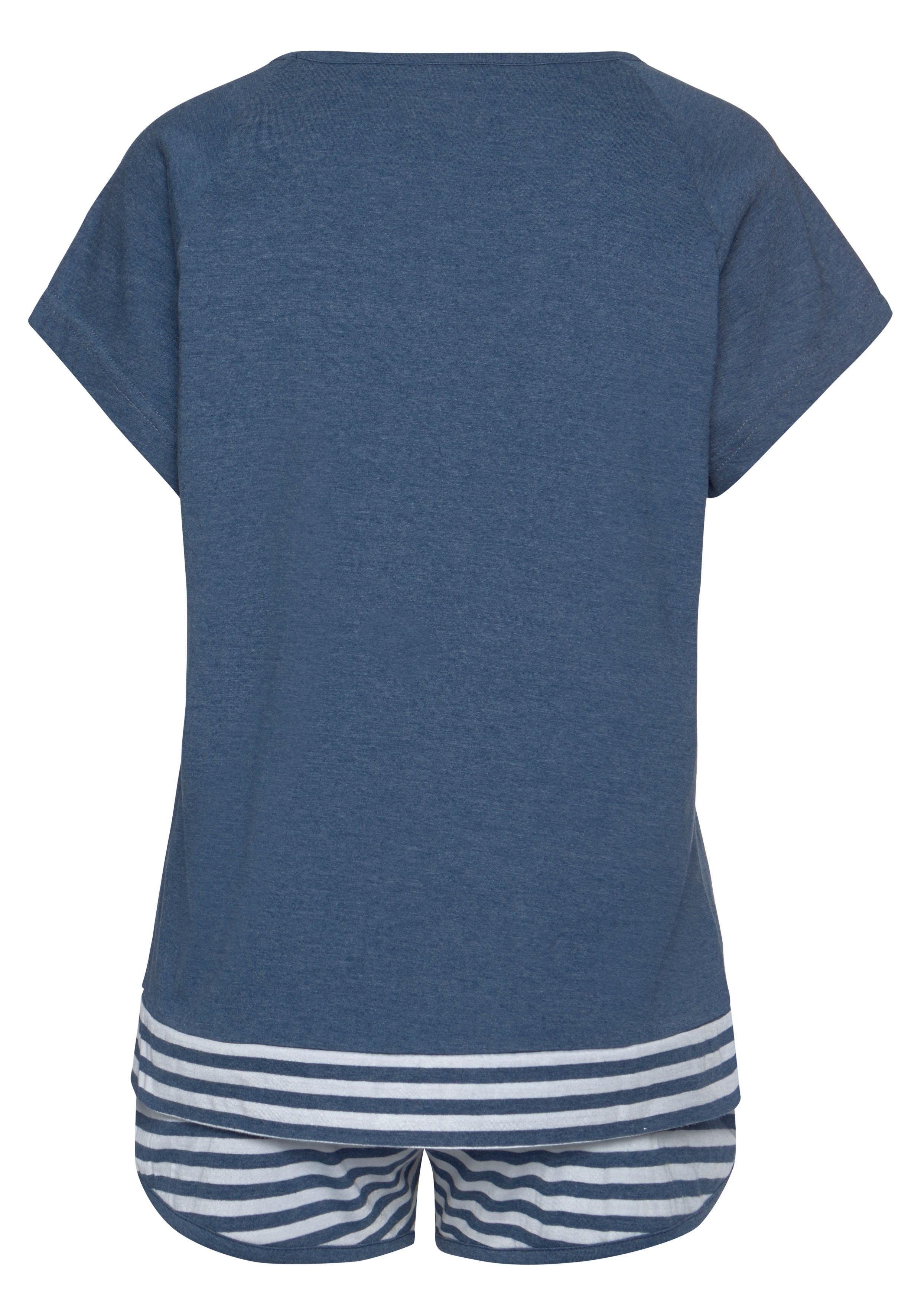 Arizona Shorty (Set, 2 tlg) mit gestreifter Shorts
