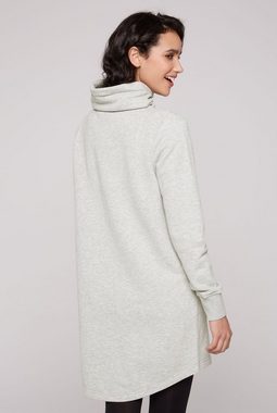 SOCCX Sweatkleid mit Kängurutasche