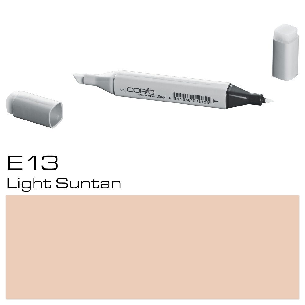 Thumbnail - COPIC Marker Marker E13, Light Suntan - Layoutmarker für Grafiker und Designer, (1-tlg)