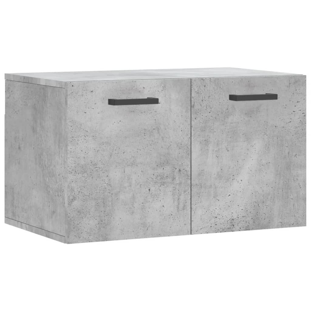 vidaXL Hängeschrank Wandschrank Betongrau 60x36,5x35 cm günstig online kaufen
