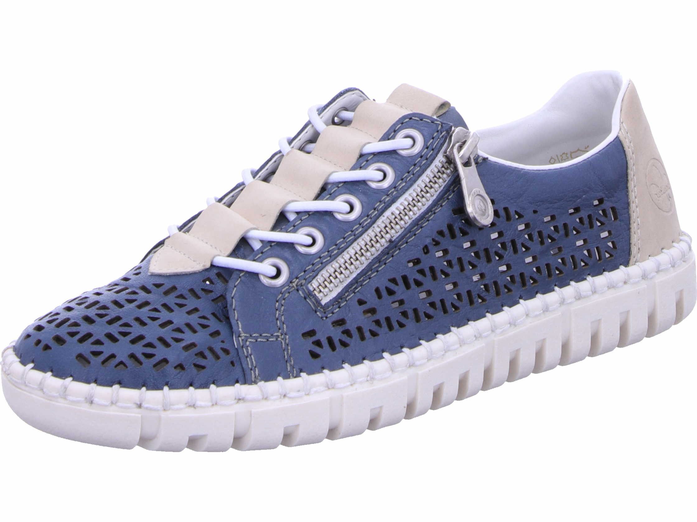 Rieker Slipper echtes Leder