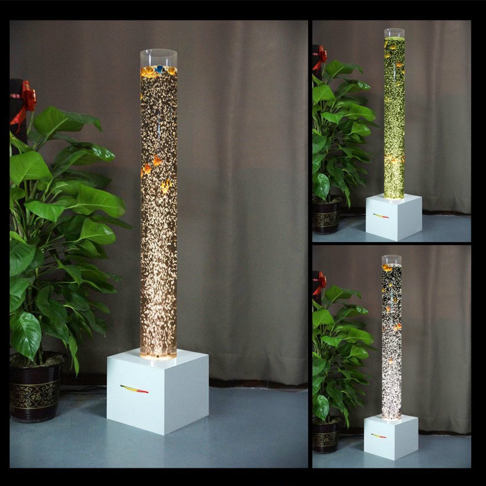 JVmoebel Фонтан комнаты Led Wassersäule 150cm Wasserwände Dekoration Wassersäulen SOFORT, (Wassersäule)