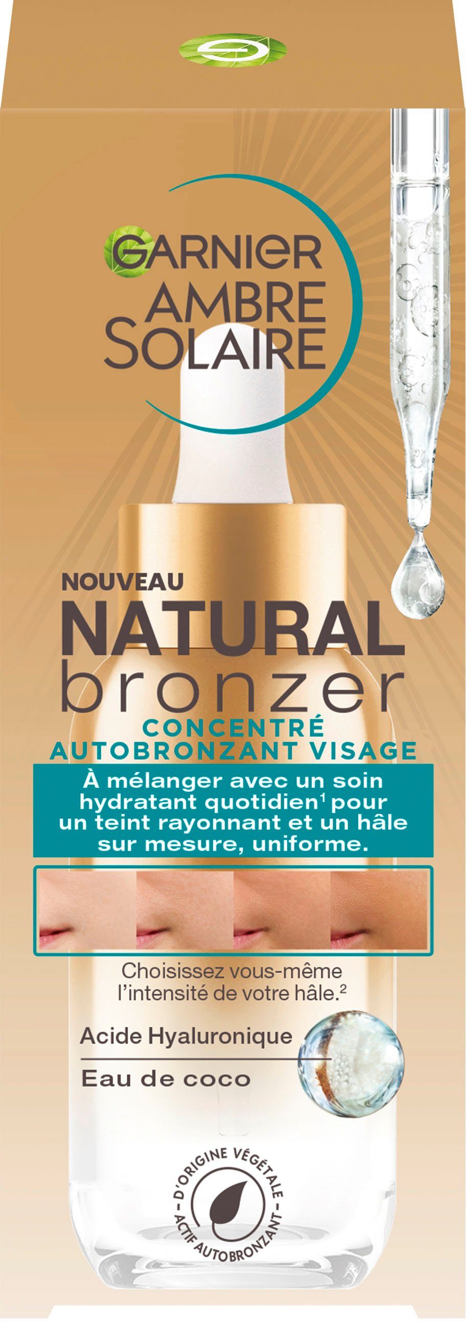 Getönte Gesichtscreme Garnier Selbstbräunungs-Konzentrat