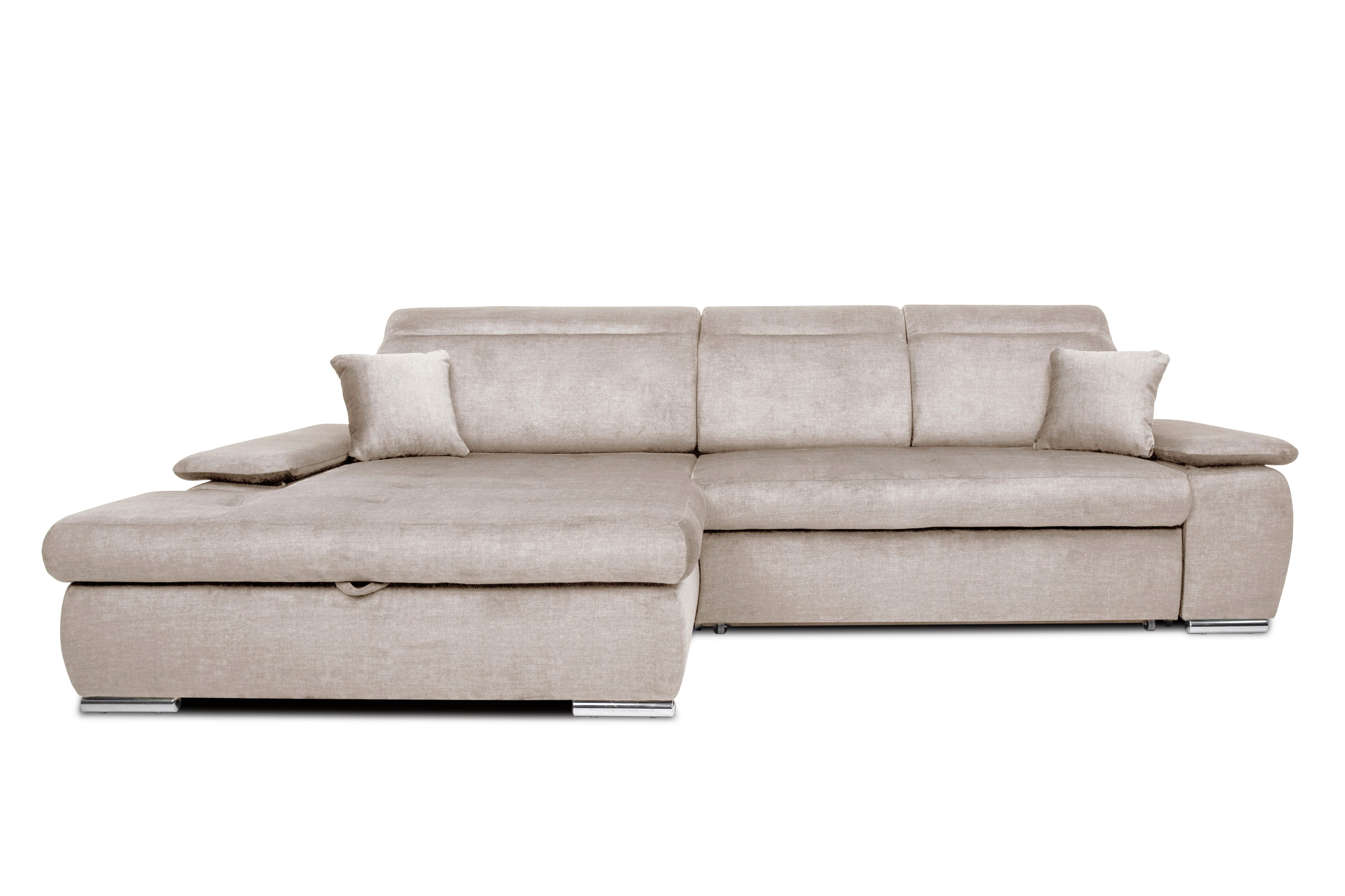 Konstanta Möbelhaus Ecksofa Lester, Bettfunktion und Bettkasten