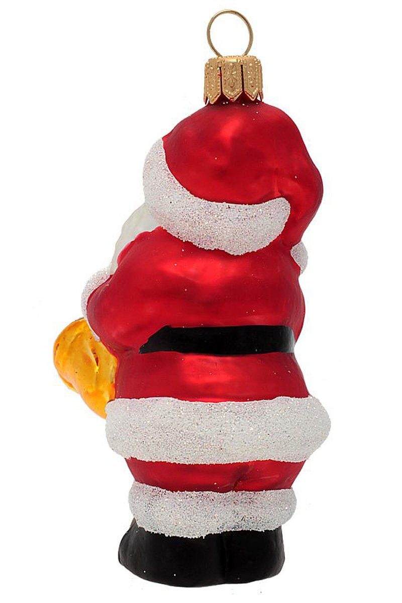 Hamburger Weihnachtskontor Christbaumschmuck mit mundgeblasen - Weihnachtsmann handdekoriert Dekohänger - Saxophon