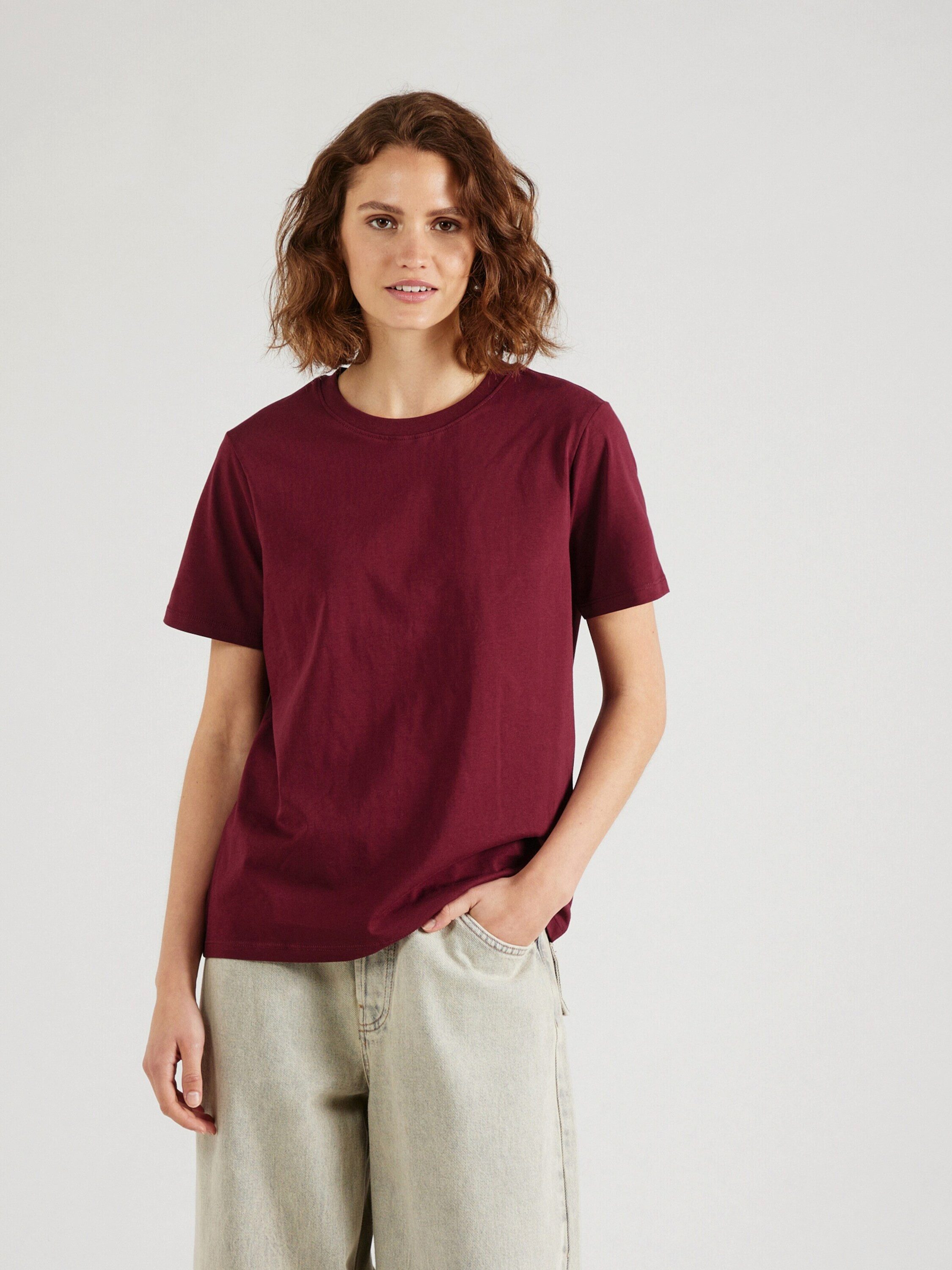 pieces T-Shirt PCRia (1-tlg) Plain/ohne Details günstig online kaufen