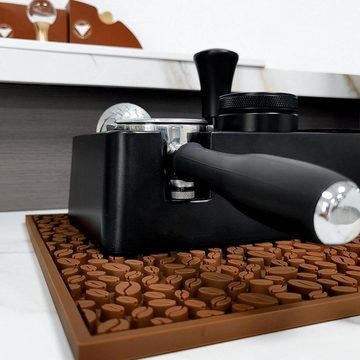 yozhiqu Aufbewahrungsbox Espresso Tap Box, Griff, Kaffeebohnen-Aufbewahrungsbox-Set (1 St), Mahlt und presst Kaffee, langlebig und leicht zu reinigen
