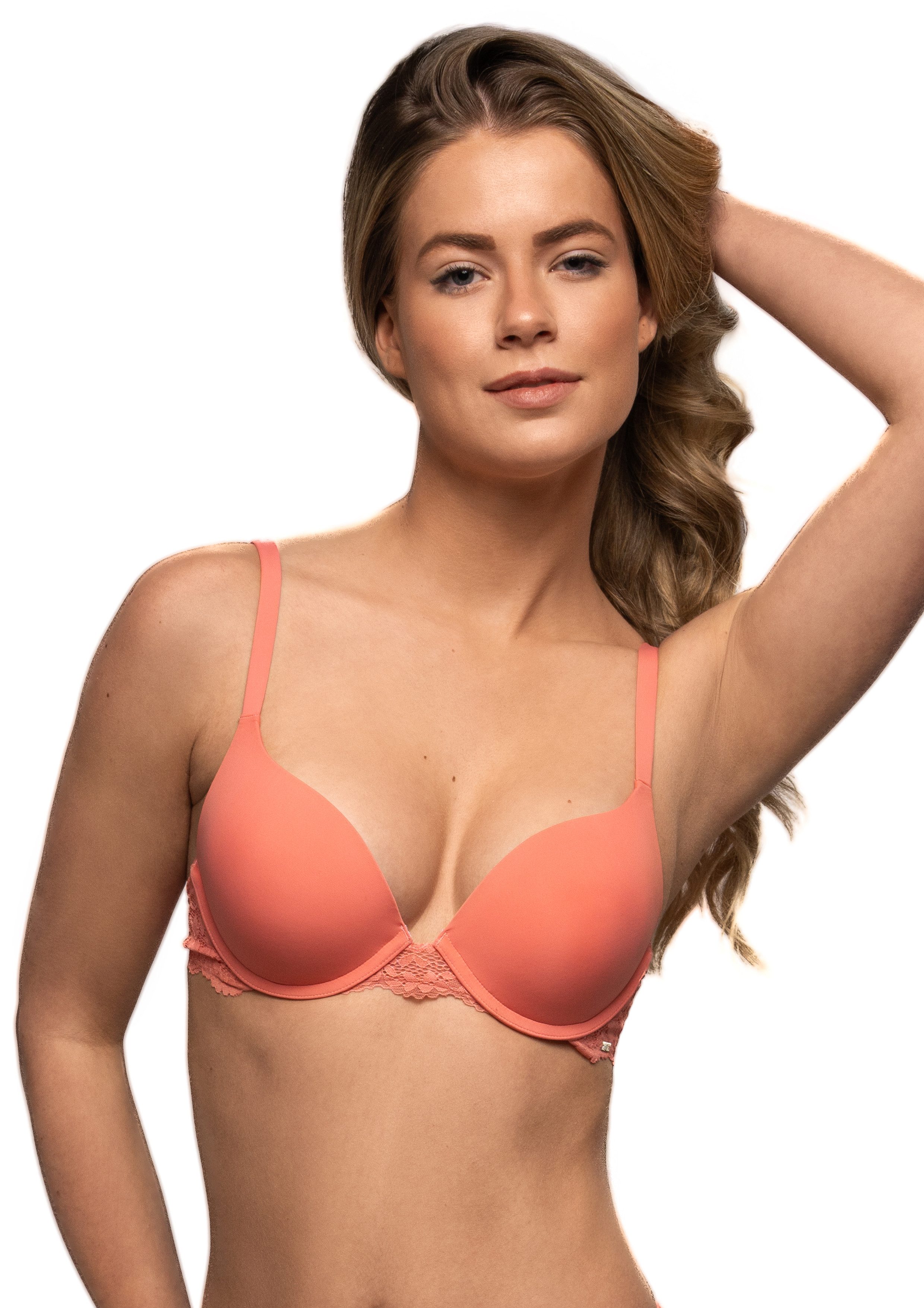 After Eden Push-up-BH TESS mit Schale, mit Bügel, mit Spitze, breite Träger, feminin, bequem