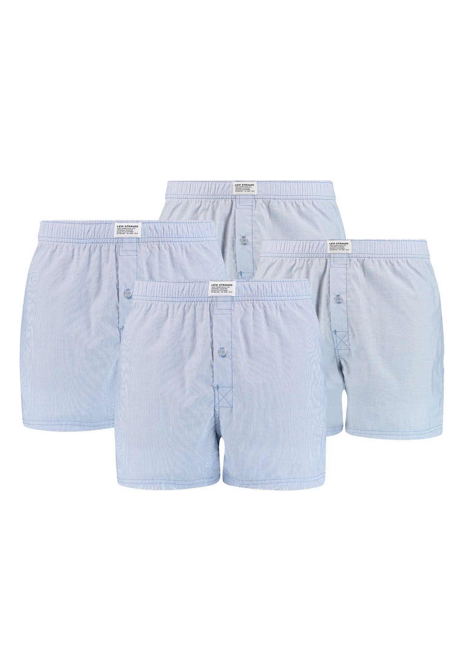 Levi's® Boxershorts Levis Woven Boxer 4P günstig online kaufen
