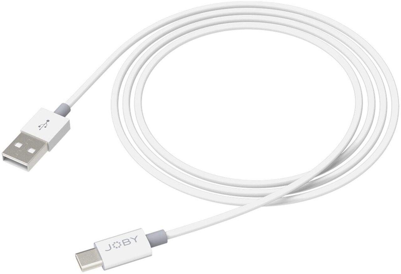 Joby ChargeSync Kabel USB-A2C 1,2m weiß Elektro-Kabel