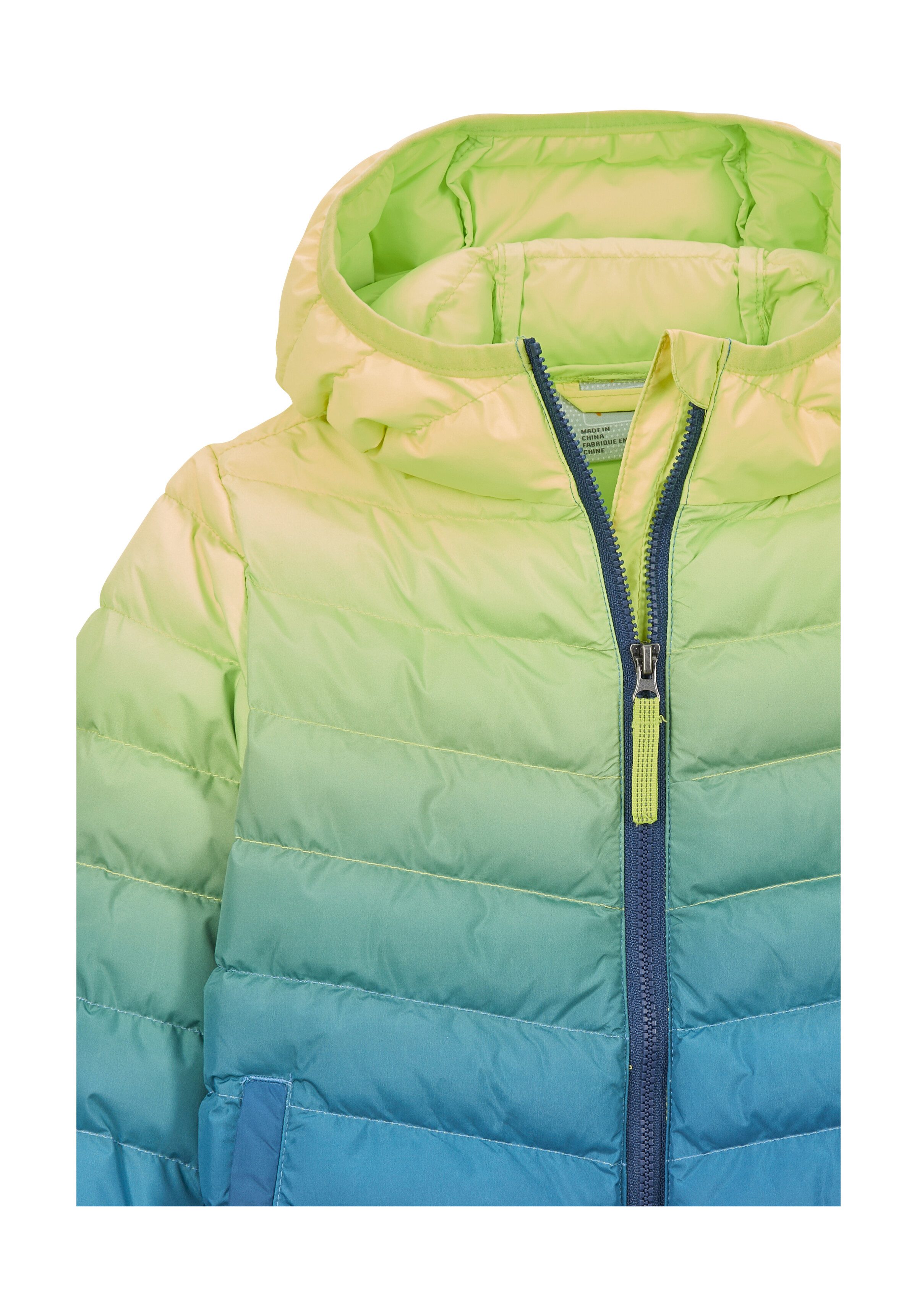 first instinct by killtec Steppjacke FIOS 16 MNS QLTD JCKT Leichte Steppjacke mit Farbverlauf und Teflon EcoElite™ Imprägnierung